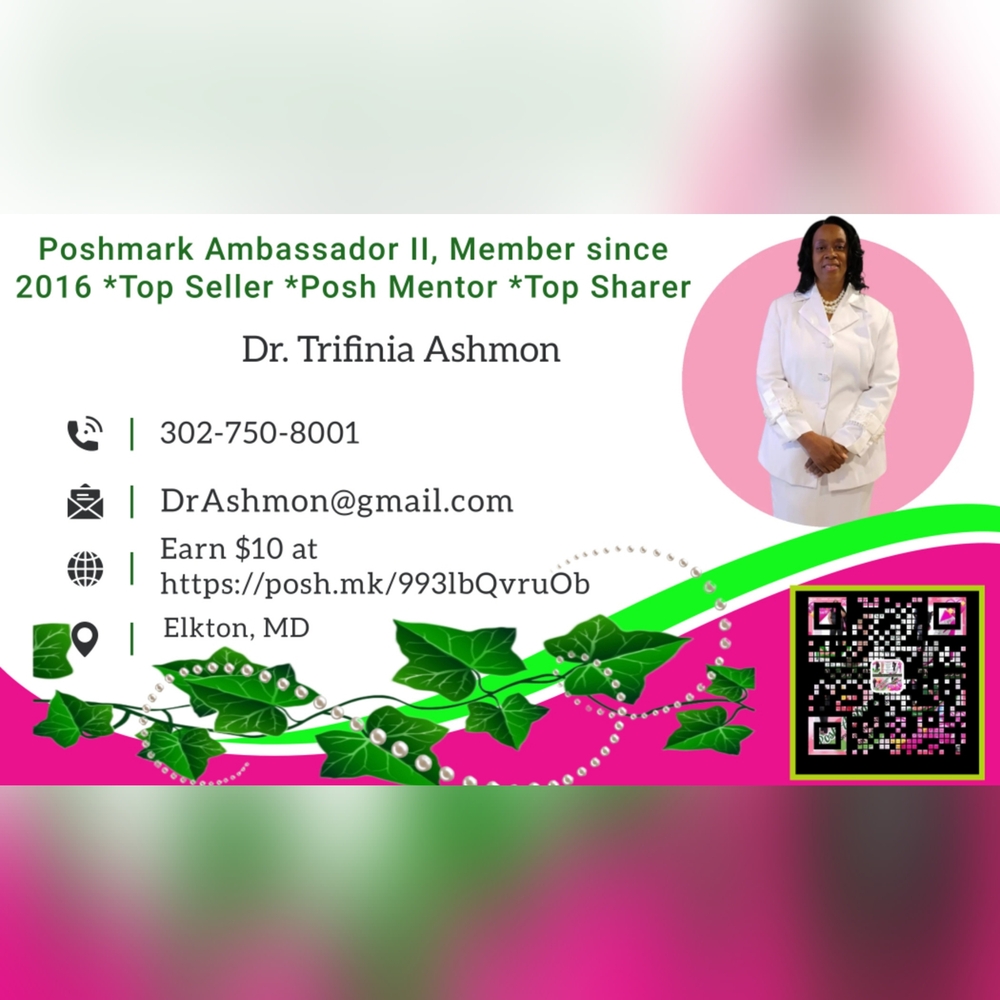 💕Custom Business/Thank you Card for Posh Closet Boutique Social Media Platforms